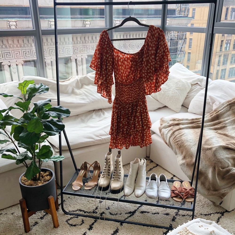 Off the shoulder dress